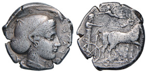 SICILIA - SIRACUSA - AGATOCLE II (317-289 ... 