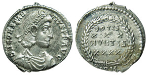 COSTANZO II (337-361) SILIQUA gr.2,3 - Zecca ... 