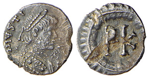 GIUSTINIANO I (527-565) 120 NUMMI - Zecca ... 