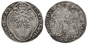 ANCONA - GIULIO II (1503-1513) GIULIO  - Ar ... 