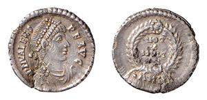 VALENTE (364-378) SILIQUA - Zecca Antiochia  ... 