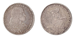 NAPOLI - CARLO II (1674-1700) MEZZO DUCATO ... 