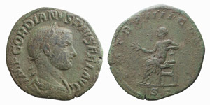 GORDIANO III (238-244) SESTERZIO gr.22,6  - ... 
