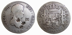BOLIVIA - FERNANDO VII (1808-1833) 8 REALES ... 