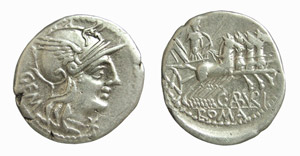 ABURIA (132 a.C.) C.Aburius M.F. Geminus   ... 