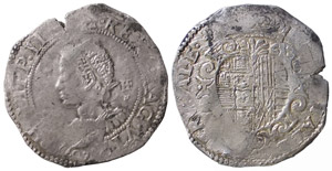 NAPOLI - FILIPPO III (1598-1621) MEZZO ... 