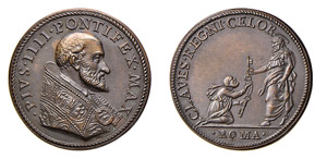 ROMA - PIO IV (1559-1565) MEDAGLIA AE - Ae - ... 