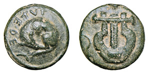 UMBRIA - TUDER (Circa 220-200 a.C.) SEMISSE ... 