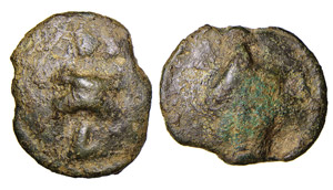 APULIA - LUCERIA (circa 220 a. C.) BIUNX ... 