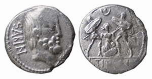 TITURIA (89 a.C.) L.Titurius L.f.Sabinus ... 