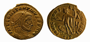 COSTANTINO I (307-337) FOLLIS - Zecca Siscia ... 
