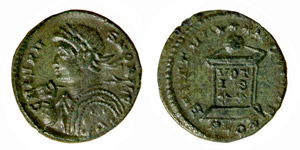 CRISPO (306-337) FOLLIS RIDOTTO - Zecca ... 