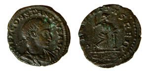 COSTANZO II (337-361) FOLLIS - Zecca Roma  ... 