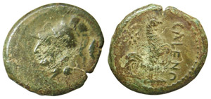 CAMPANIA - CALES (270-250 a.C.) BRONZO ... 