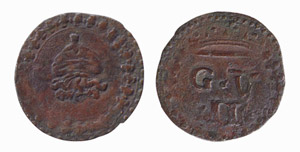 URBINO - GUIDOBALDO II (1538-1574) QUATTRINO ... 