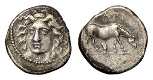 TESSAGLIA - LARISSA (400-344 a.C.) DRACMA ... 