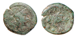 LUCANIA - POSEIDONIA (268-289 a.C.) SESTANTE ... 