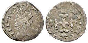 MESSINA - FILIPPO III (1598-1621) 3 TARI ... 