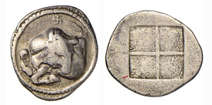 MACEDONIA - ACANTHUS (470-390 a.C.) ... 