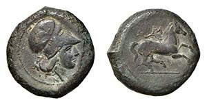 SICILIA - AETNA (Circa 405-401) HEMILITRA ... 
