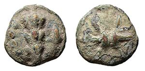 APULIA - LUCERIA (Dopo il 220 a.C.) QUATRUNX ... 
