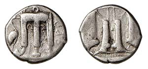 BRUTTIUM - CROTONE (480-430 a.C.) DIDRAMMA ... 