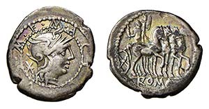 ACILIA (130 a.C.) Marcus Acilius Marci f. - ... 