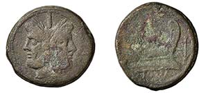 ROMA - ANONIME CON SIMBOLI (Circa 209-208 ... 