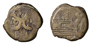 ROMA - ANONIME CON SIMBOLI (Circa 206-195 ... 