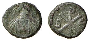 GIUSTINO I (518-527) PENTANUMMO - Zecca ... 