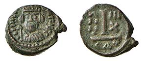 ERACLIO (610-641) DECANUMMO - Zecca Catania ... 