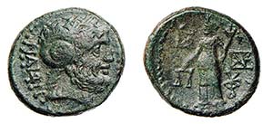 SICILIA - CATANIA (200-50 a.C.) BRONZO ... 