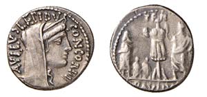 AEMILIA (62 a.C.) L.Aemilius Lepidus Paullus ... 