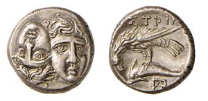 THRACIA - ISTRUS (400-350 a.C.) STATERE ... 