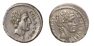 POMPEIA (circa 54 a.C.) Q. Pompeius Rufus - ... 