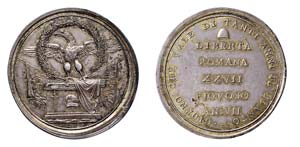 ROMA - REPUBBLICA ROMANA (1798-1799) ... 