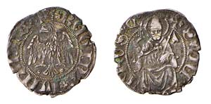 AQUILA - GIOVANNA II (1414-1435) CELLA - 
 ... 