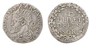 NAPOLI - FILIPPO II (1556-1598) CARLINO - ... 