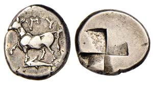 MACEDONIA - MENDE (circa 480-460 a.C.) ... 