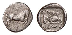 MACEDONIA - OLYNTHOS  (circa 500-450 a.C.) ... 