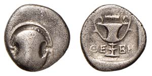 BOEOTIA - THEBE (circa 425-375 a.C.) ... 