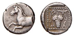 THRACIA - MARONEIA (circa 398-385 a.C.) ... 