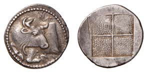 MACEDONIA - AKANTHOS (circa 470-390 a.C.) ... 