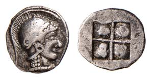 MACEDONIA - AKANTHOS (circa 490-480 a.C.) ... 