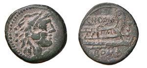 DOMITIA (128 a.C.) Cn. Domitius Ahenobarbus ... 