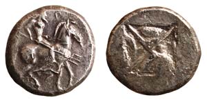 MACEDONIA - POTIDAIA  (circa.500-480 a.C.) ... 