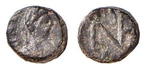 LEONE I (457-474 ) AE 4 - D/Busto a d.    ... 