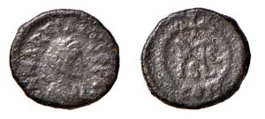 MARCIANO (450-457) AE 4 - Zecca ... 