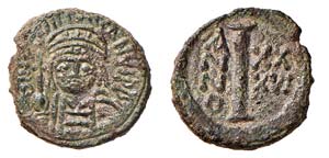 GIUSTINIANO I (527-565) DECANUMMO - D/Busto ... 