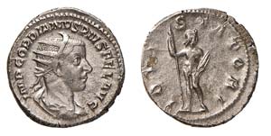 GORDIANO III (238-244) ANTONINIANO - D/Busto ... 